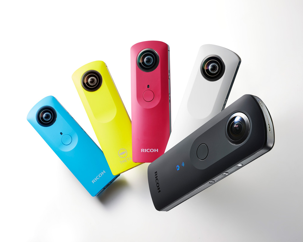 图片：Ricoh Theta（M15）/ Ricoh Theta S