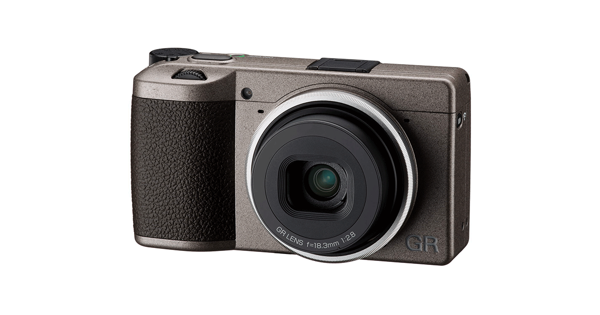 RICOH GR III日记版:一款限量版高端数码紧凑型相机，采用金属暖灰色机身