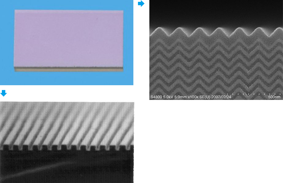 图像：无机波片的放大图像