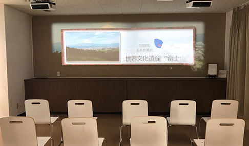 画像：エコガーデンシティ构想プロジェクションマッピング